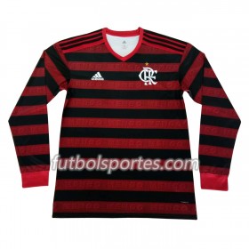Camisetas CR Flamengo Primera Equipacion 2019/2020 Manga Larga